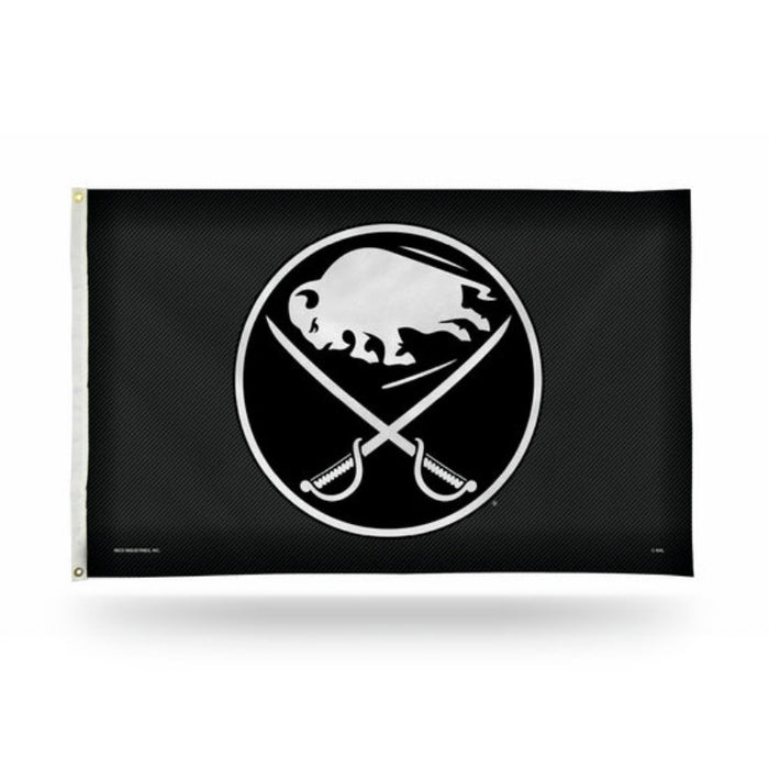 3x5' Buffalo Sabres Carbon Fiber Polyester Flag