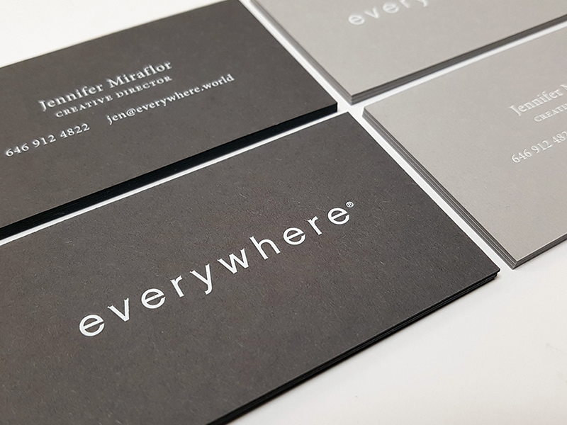 GREY BUSINESS CARDS