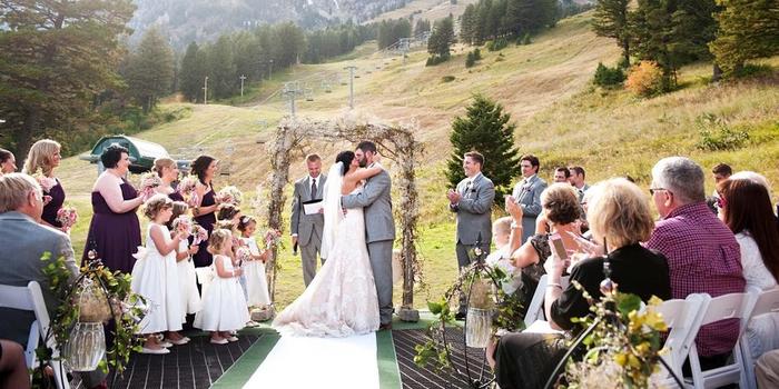 Wedding at Bridger Bowl near Bozeman Montana