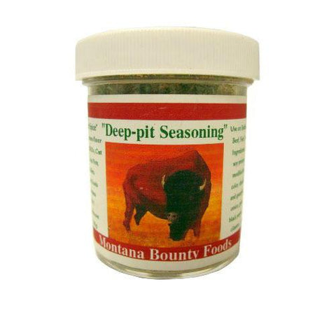 Deep Pit Seasoning by Montana Bounty Foods at Montana Gift Corral. Perfect for your Fourth of July BBQ