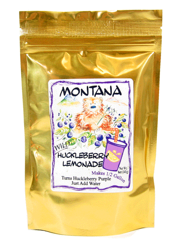 Huckleberry Lemonade by Huckleberry Haven at Montana Gift Corral. Perfect summer treat and for your Fourth of July BBQ