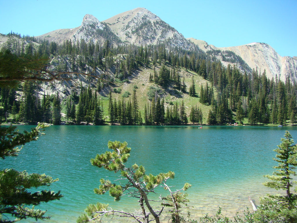 Fairy Lake near the campground in the Bridgers of Montana