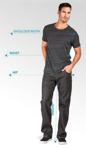 How to Measure Yourself for Men's Jeans