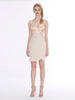 Aspect Dress - Beige Pattern