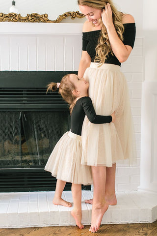 mommy and me tutu skirts set