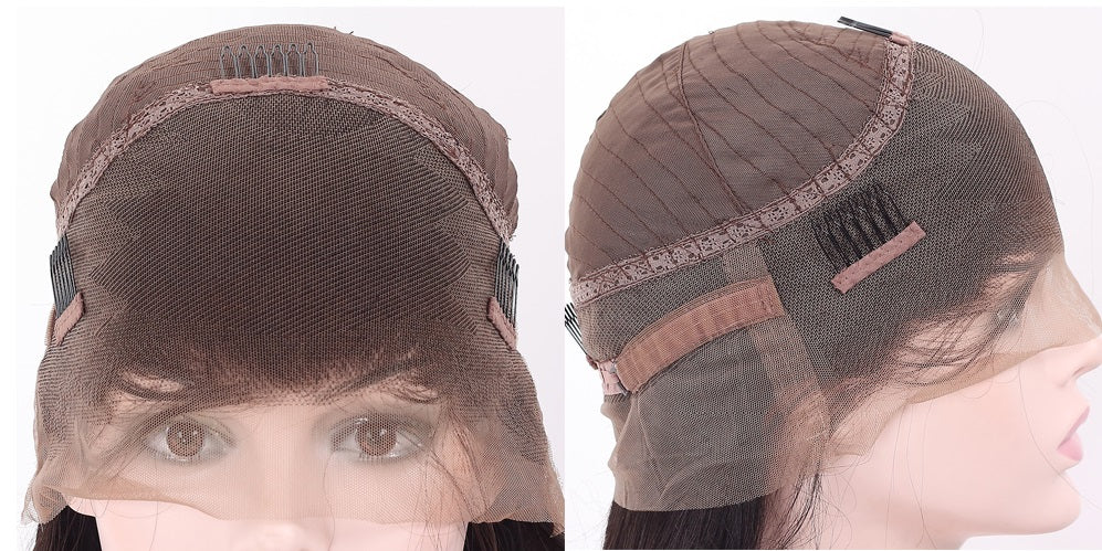 Lace front cap construction