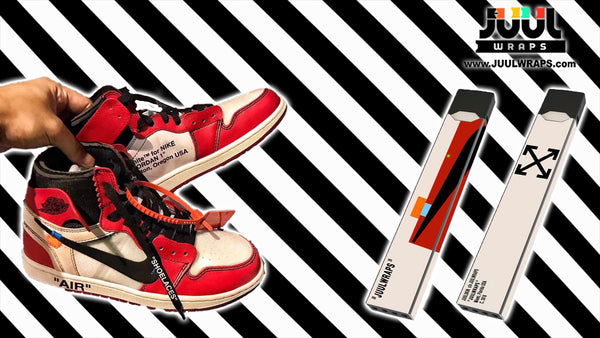 off-white air jordan jordan juul wrap juul skin juulwraps custom juul