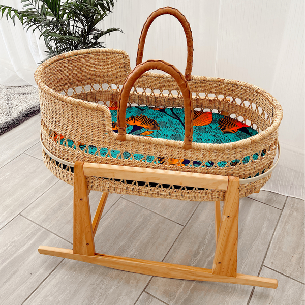 Baby Moses Basket Stands Adinkra Designs