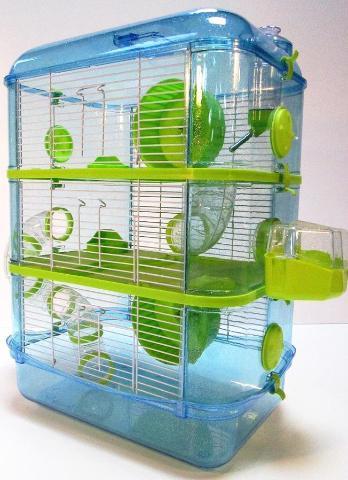 plastic hamster cage