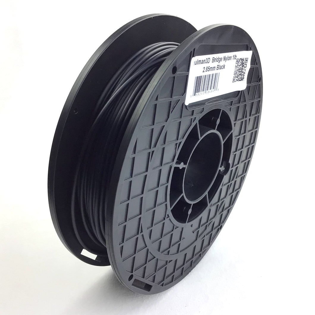 taulman3D Nylon Bridge Filament - 2.85mm, 1lb, Black - 3DMakerWorld, Inc.