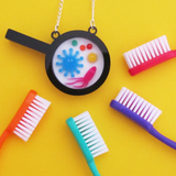 Magnifying Glass Necklace - Hand Over Your Fairy Cakes - hoyfc.com