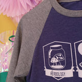 Wizard Class 3/4 Sleeve Baseball T-Shirt - Hand Over Your Fairy Cakes - hoyfc.com