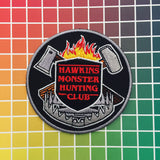 "Hawkins Monster Hunting Club" Stranger Things - Patch - Hand Over Your Fairy Cakes - hoyfc.com