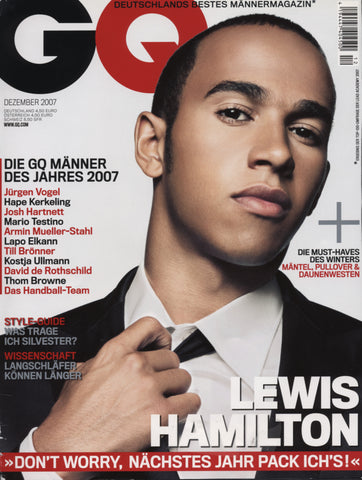 GQ Germany - December 2007 - cover