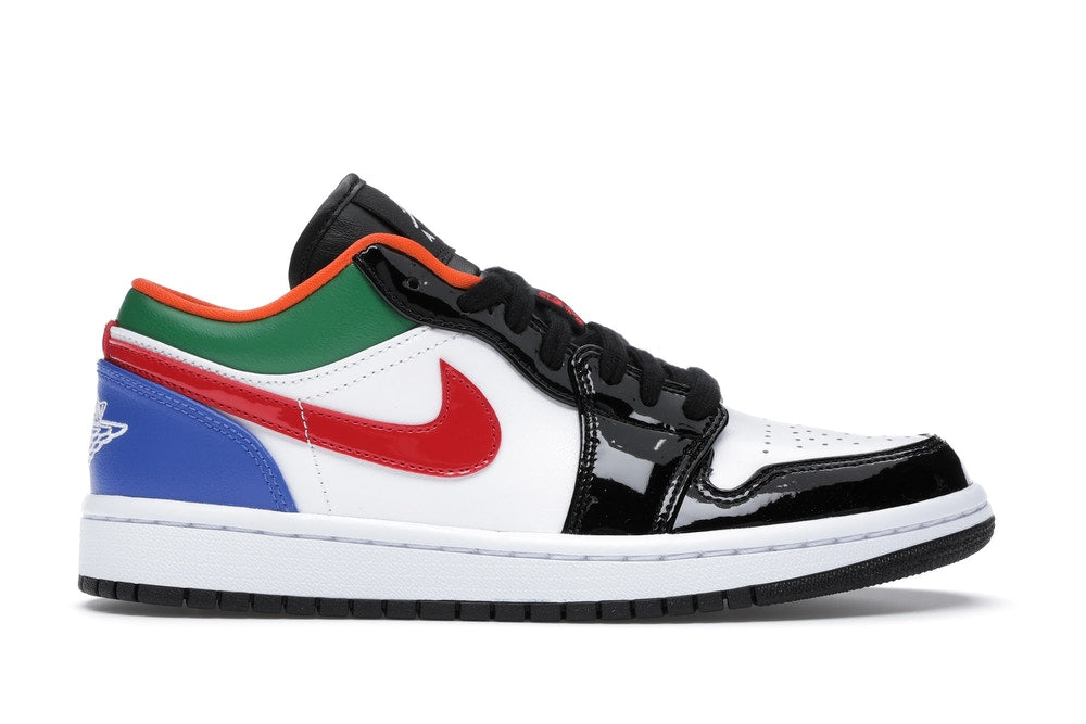 womens jordan 1 low multicolor