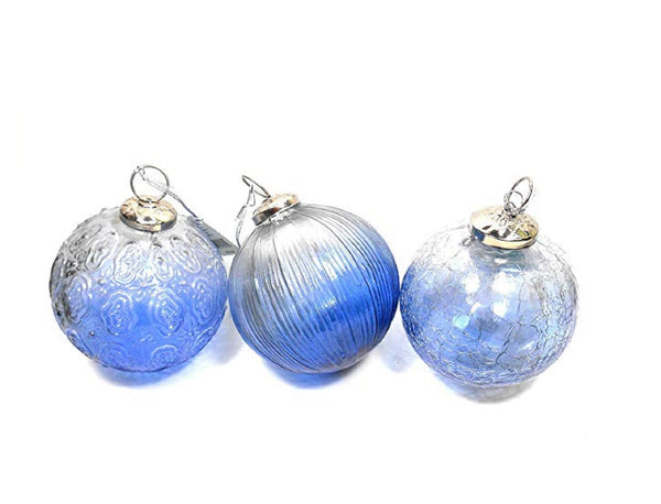 large blue ornaments