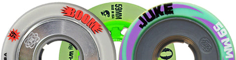 Atom Skates 59mm quad wheels