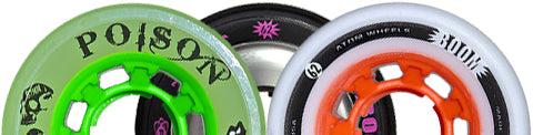 Atom Skates 62mm quad wheels