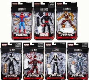 marvel legends spider man build a figure