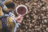 Happiness can stop you from falling ill; Cup Of Tea In Autumn Photo by Matthew Henry