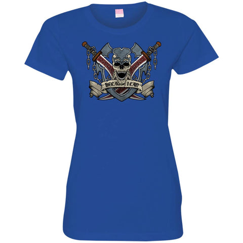 Because I Can Pyratest-shirt - teesdiys Royal / Small 3516 LAT Ladies' Fine Jersey T-Shirt - teesdiys