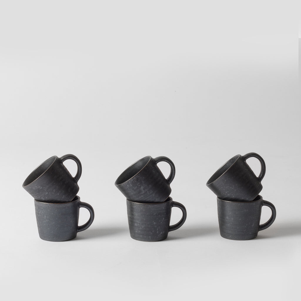 Zeta Espresso Cup Set Black - Vaunt Design