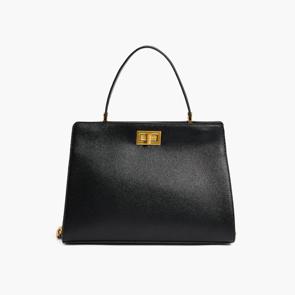 Like Dreams-Sophie Top Handle Satchel | Black