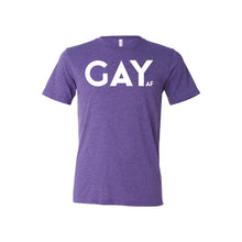 gay af t-shirt - purple - af collection - soft and spun apparel