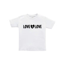 love is love toddler tee - white - soft and spun apparel