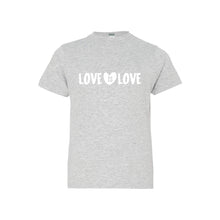 love is love kids t-shirt - heather - soft and spun apparel