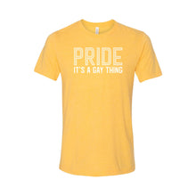 Pride - It's a gay thing - lgbt t-shirt - yellow