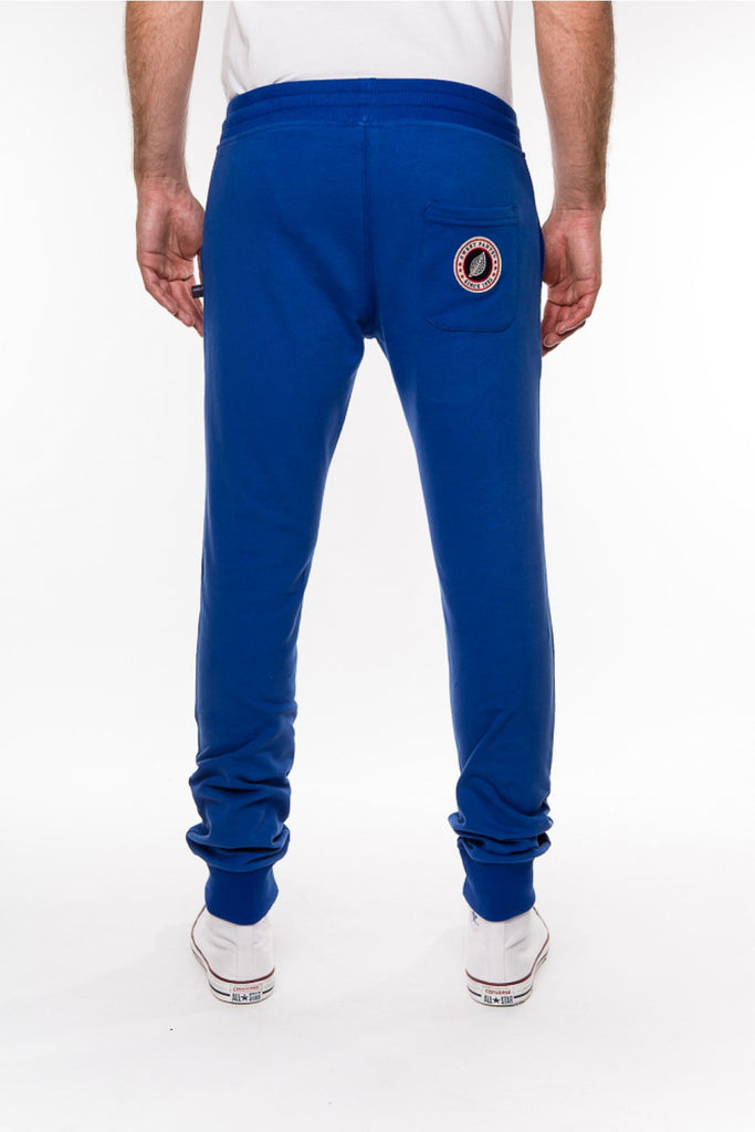 blue supreme pants