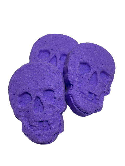 skeleton bath bomb