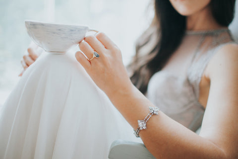 the fox and stone alternative engagement ring