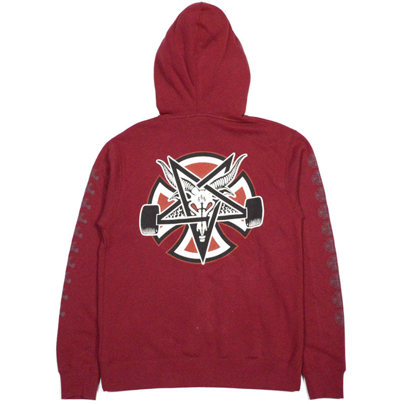 thrasher independent hoodie