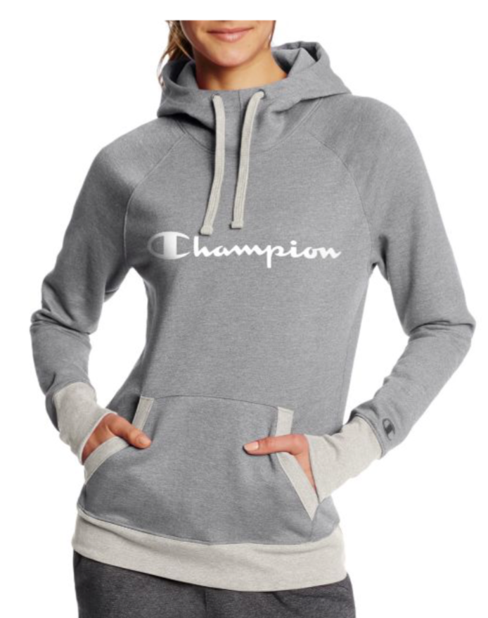 champion fleece pullover women's