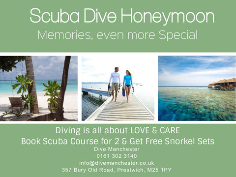 Scuba Diving Honeymoon: Book your Honeymoon & Get Free Snorkel Set
