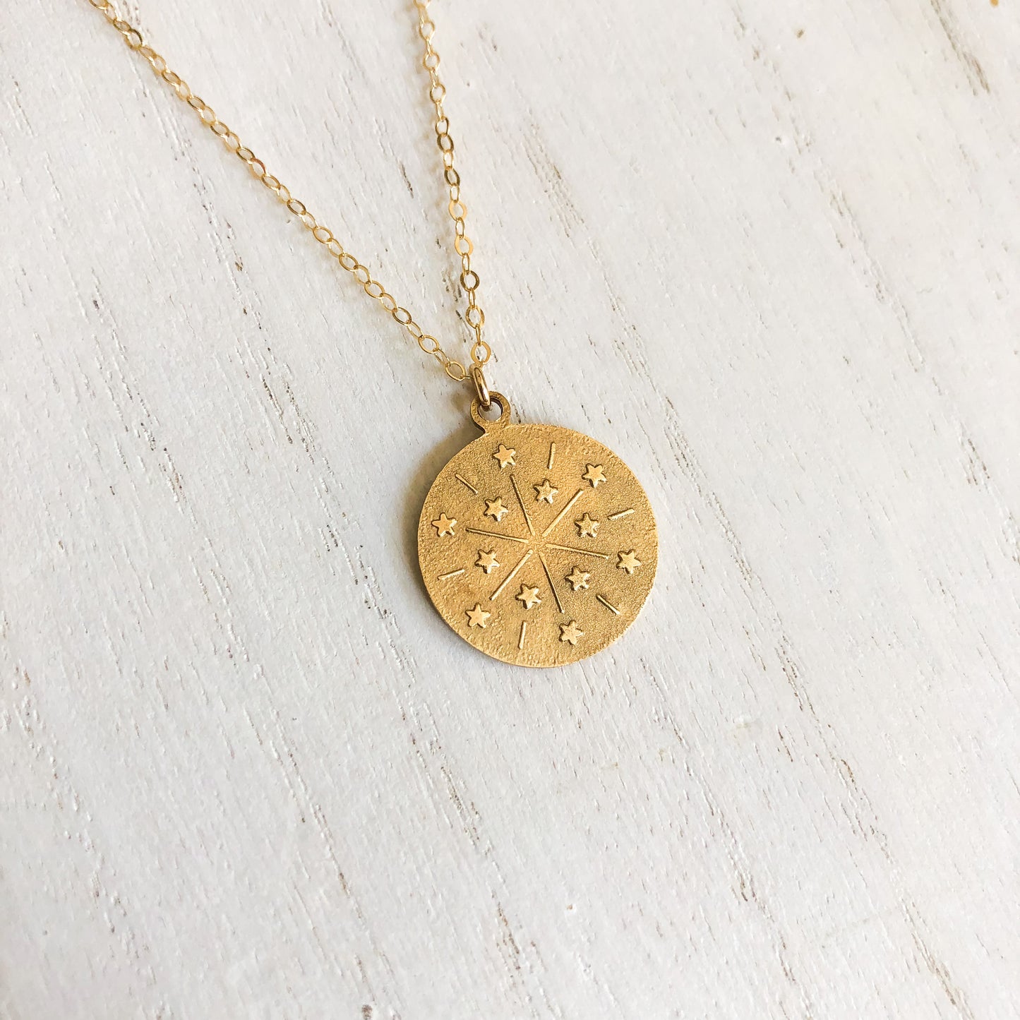 capricorn double-sided necklace