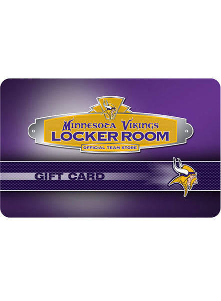 Vikings Locker Room Gift Card Vikings Locker Room