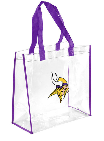 Vikings Clear Tote Bag Stadium Approved Bags Vikings Locker Room