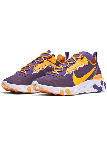 Minnesota Vikings Nike React Element 55 Shoes Vikings Locker Room