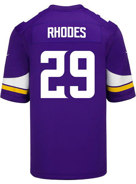 Xavier Rhodes Nike Purple Game Jersey 