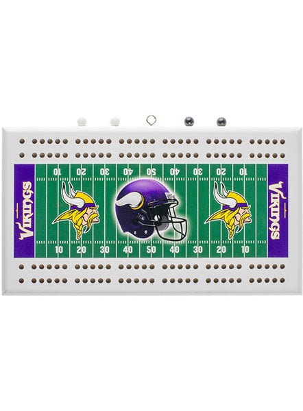 Vikings Cribbage Board Gameroom Vikings Locker Room