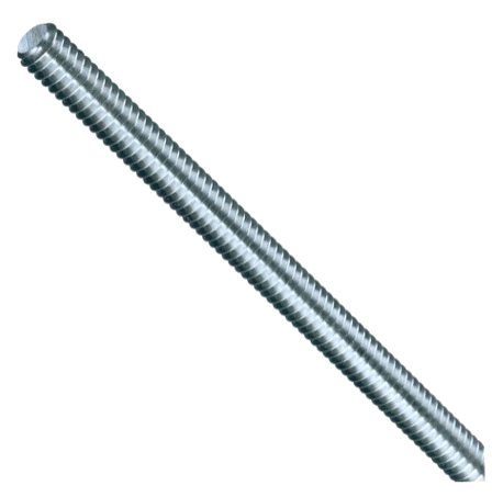 THREADED RODS 5/8''-11 x10' STEEL ZINC A307 GRADE A | THREADED RODS