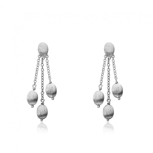 ARCTIC MIST 3 Nuggets Earrings