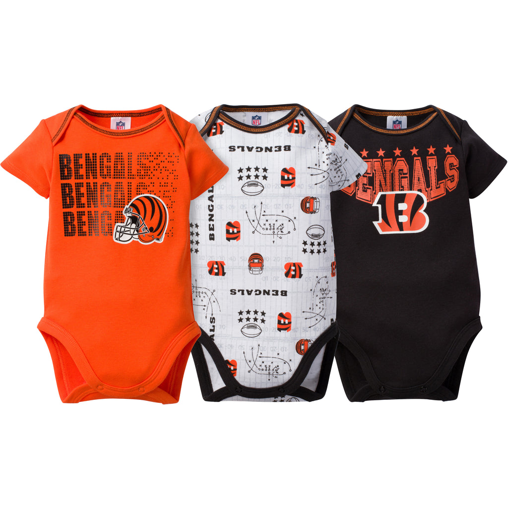 Baby Bengals Long Sleeve Onesie Two Pack – babyfans