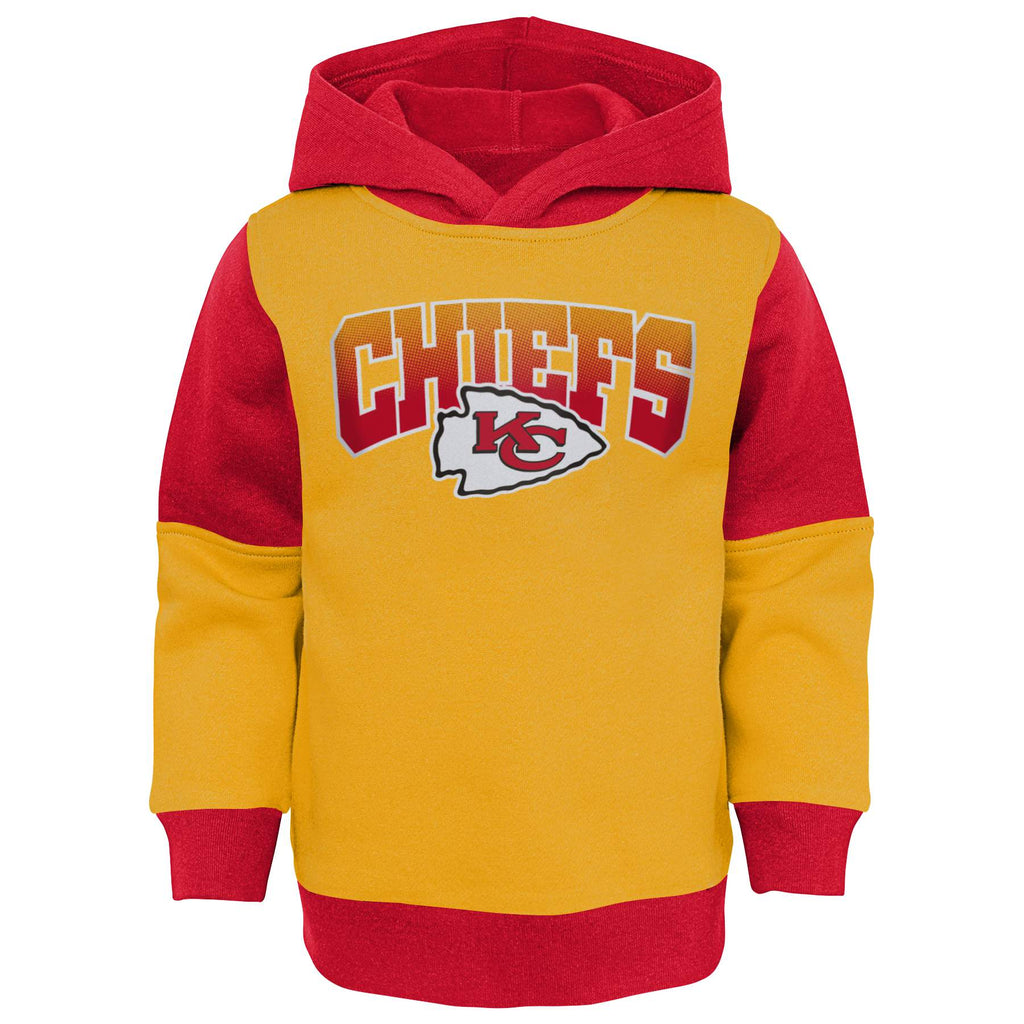 Youth Red Kansas City Chiefs Draft Pick Pullover Hoodie