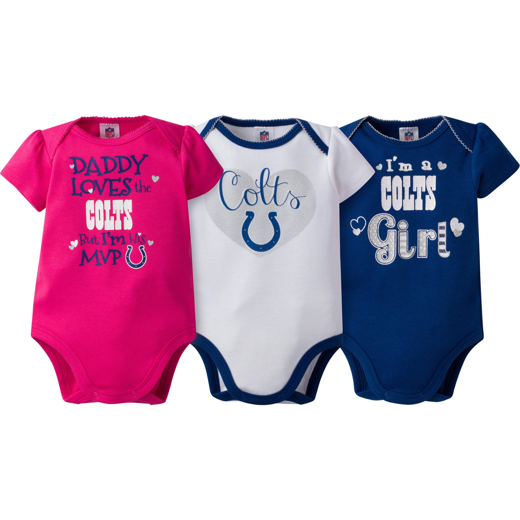 pink toddler colts jersey