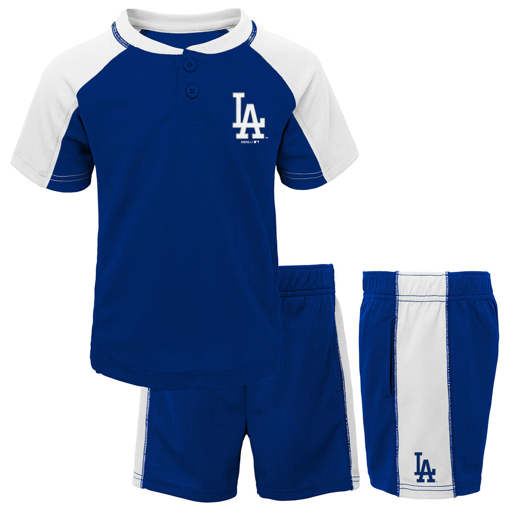 Dodgers Infant Girl T-Shirt and Short Set – babyfans