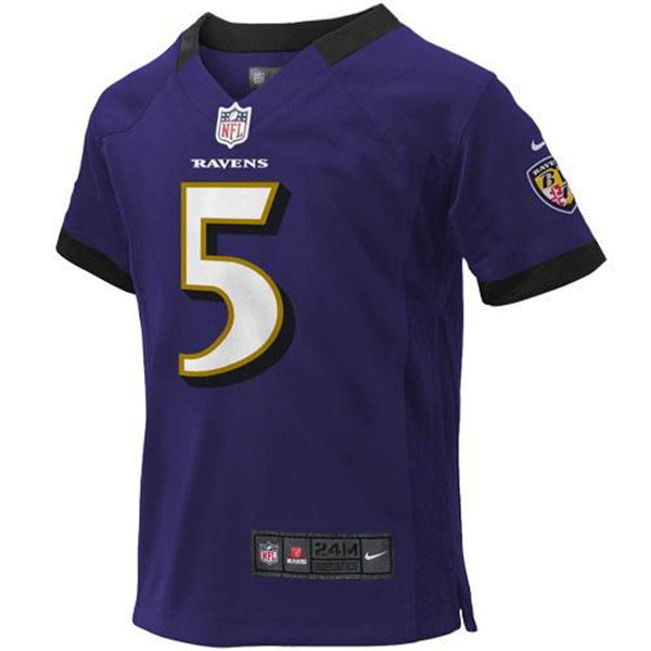 kids joe flacco jersey